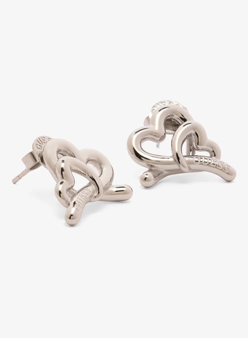 GUESS  Embraced Hearts Braceletand Studs for Women | Best Price UAE